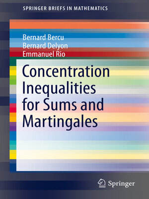 cover image of Concentration Inequalities for Sums and Martingales
